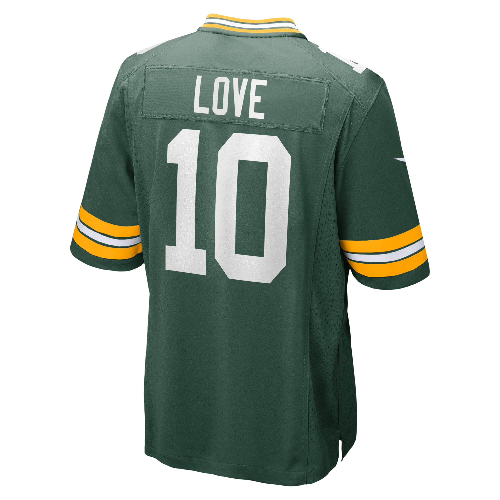 Green Bay Packers Jordan Love Nike Green Player Game Jersey