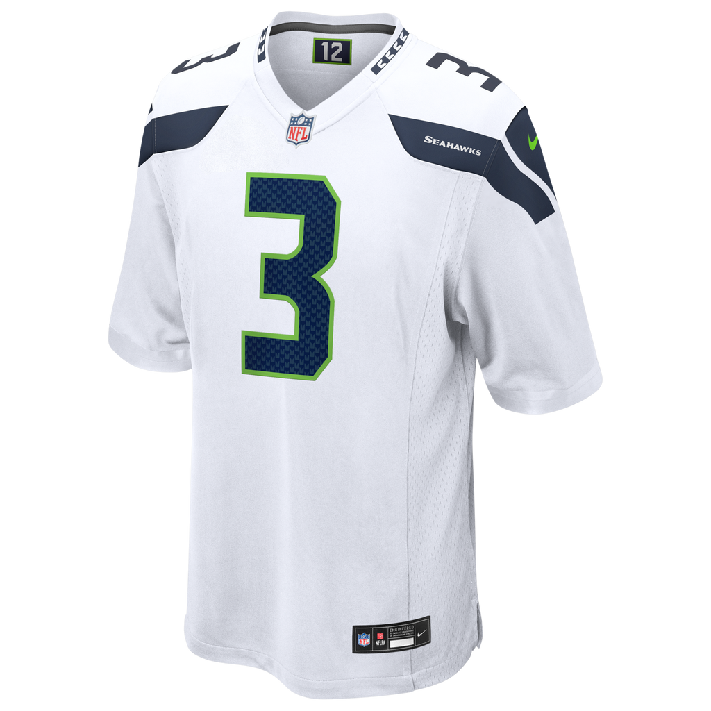 Seattle Seahawks Nick Emmanwori Nike White Game Jersey
