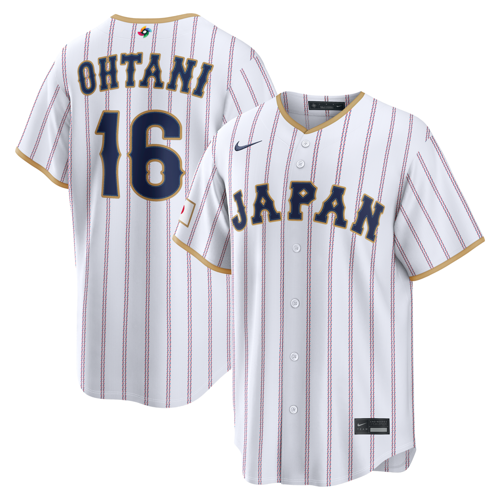 Japan Baseball Shohei Ohtani Nike White 2026 World Baseball Classic Home Stadium Jersey