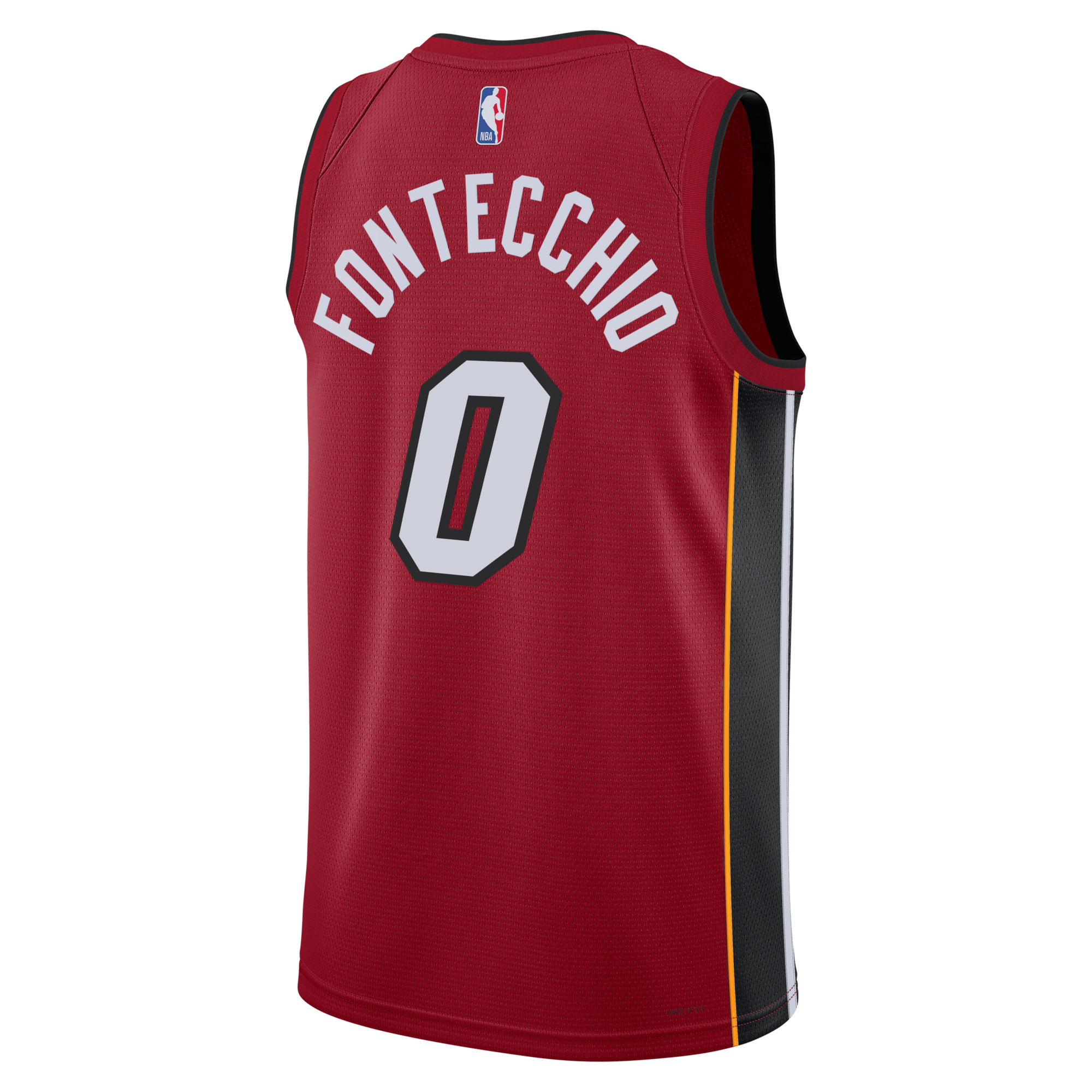 Miami Heat Jordan Brand Statement Edition Swingman Jersey - Red - Simone Fontecchio