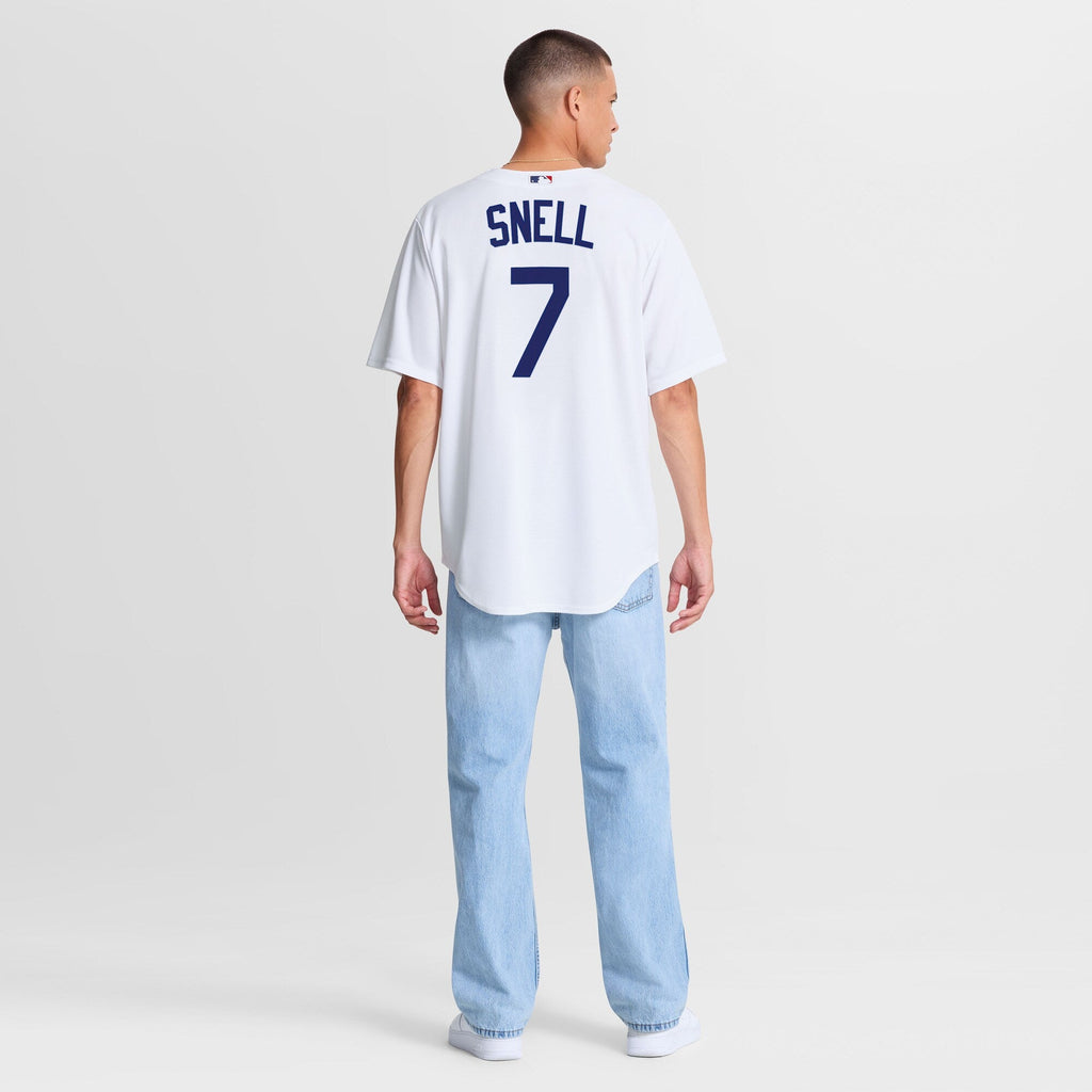 Los Angeles Dodgers Blake Snell Nike White Home Replica Jersey