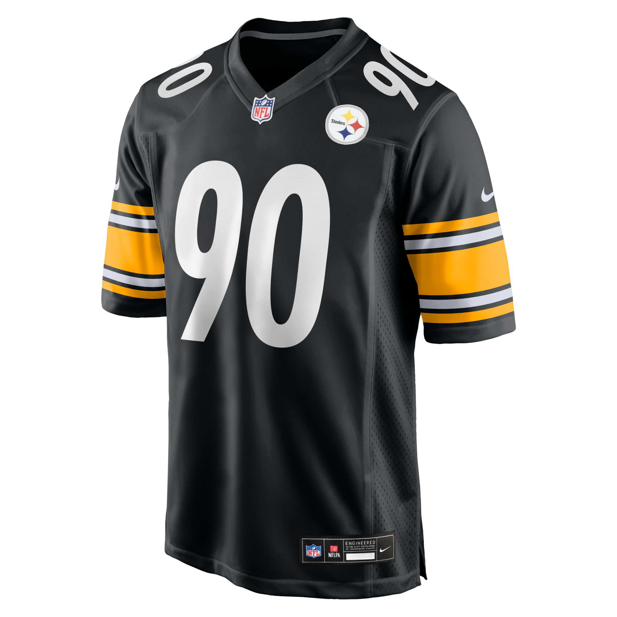 Pittsburgh Steelers T.J. Watt Nike Black Game Jersey
