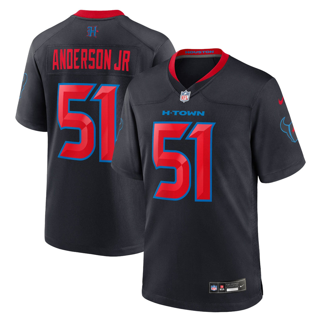 Houston Texans Will Anderson Jr. Nike Navy Alternate Game Jersey