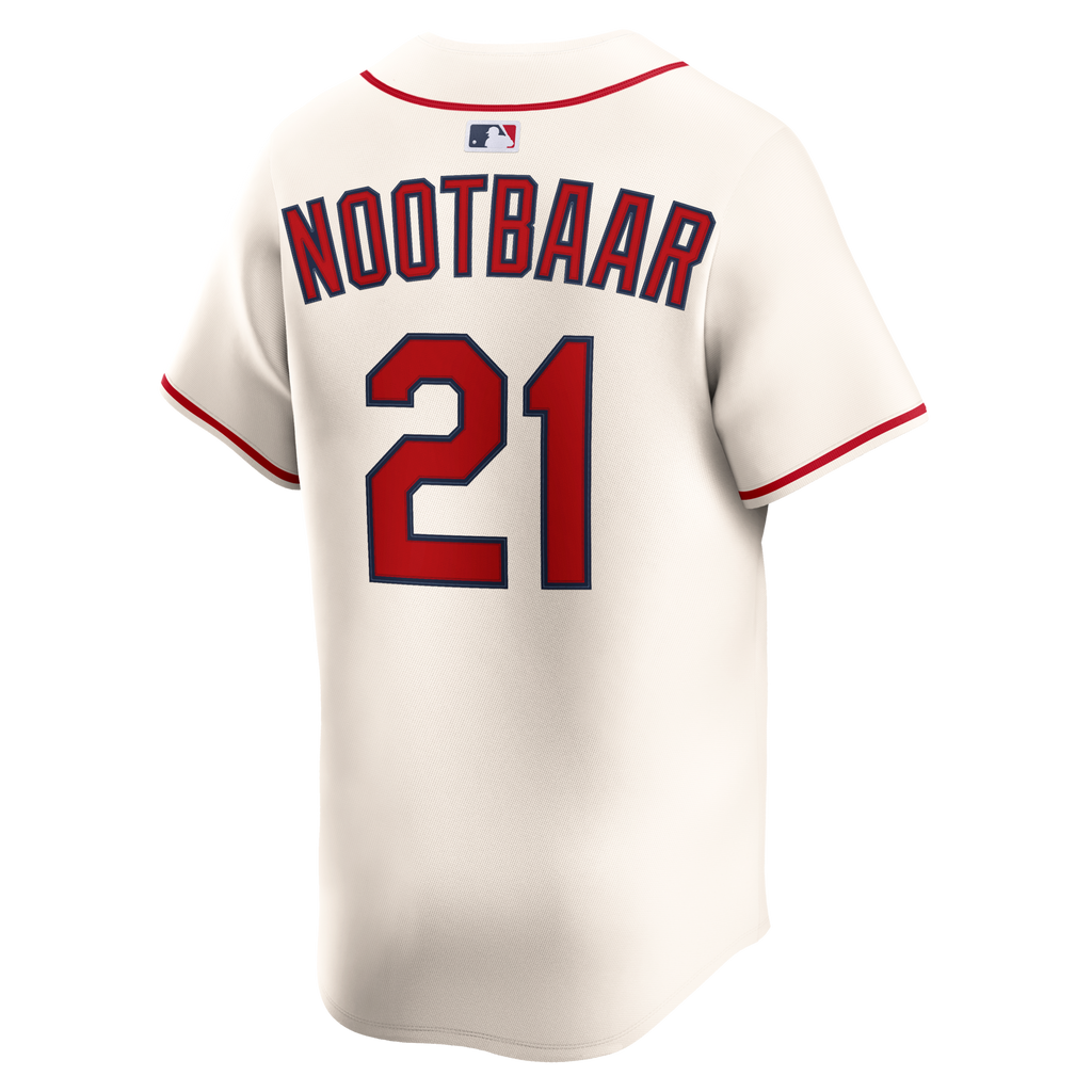 St. Louis Cardinals Lars Nootbaar Nike Cream Alternate 2 Limited Jersey