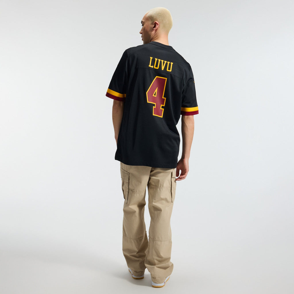 Washington Commanders Frankie Luvu Nike Black Hail Raiser Alternate Game Jersey