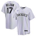 Colorado Rockies Todd Helton Nike White Home Retired Player Replica Jersey
