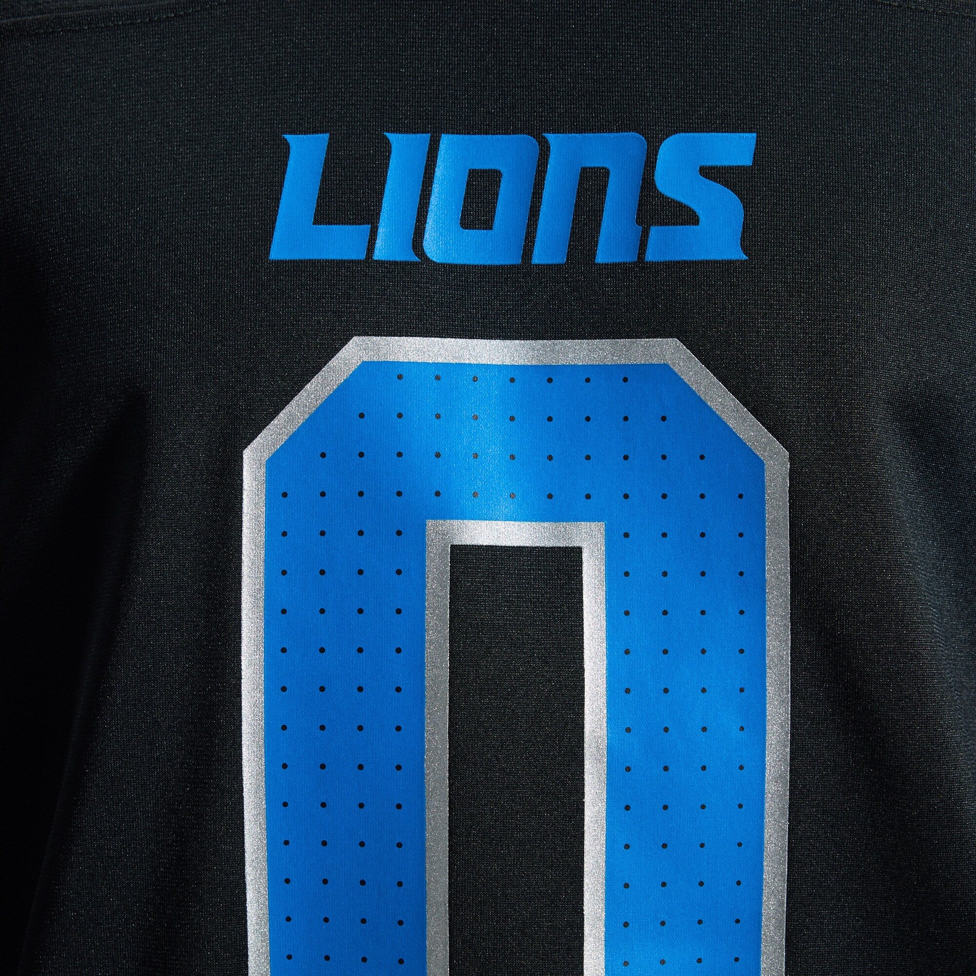 Detroit Lions Jahmyr Gibbs Nike Black 2nd Alternate Game Player Jersey