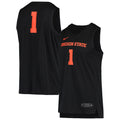 Nike #1 Black Oregon State Beavers Replica Basketball Jersey