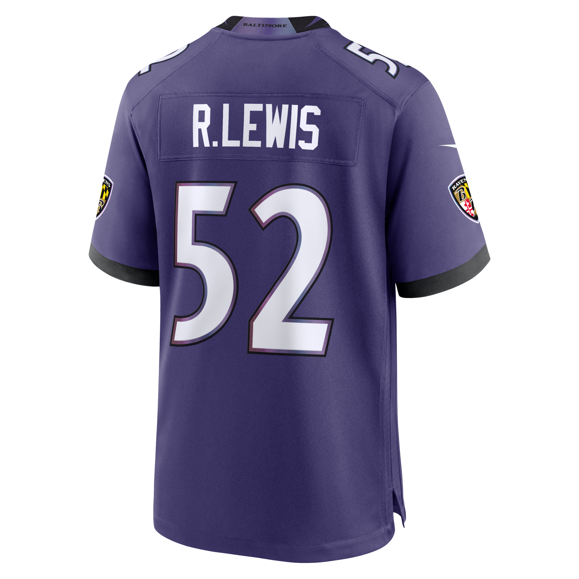 Baltimore Ravens Ray Lewis Nike Purple Team Retired Player Game Jersey