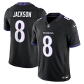 Baltimore Ravens Lamar Jackson Nike Black Alternate Alternate Vapor F.U.S.E. Stitched Limited Jersey