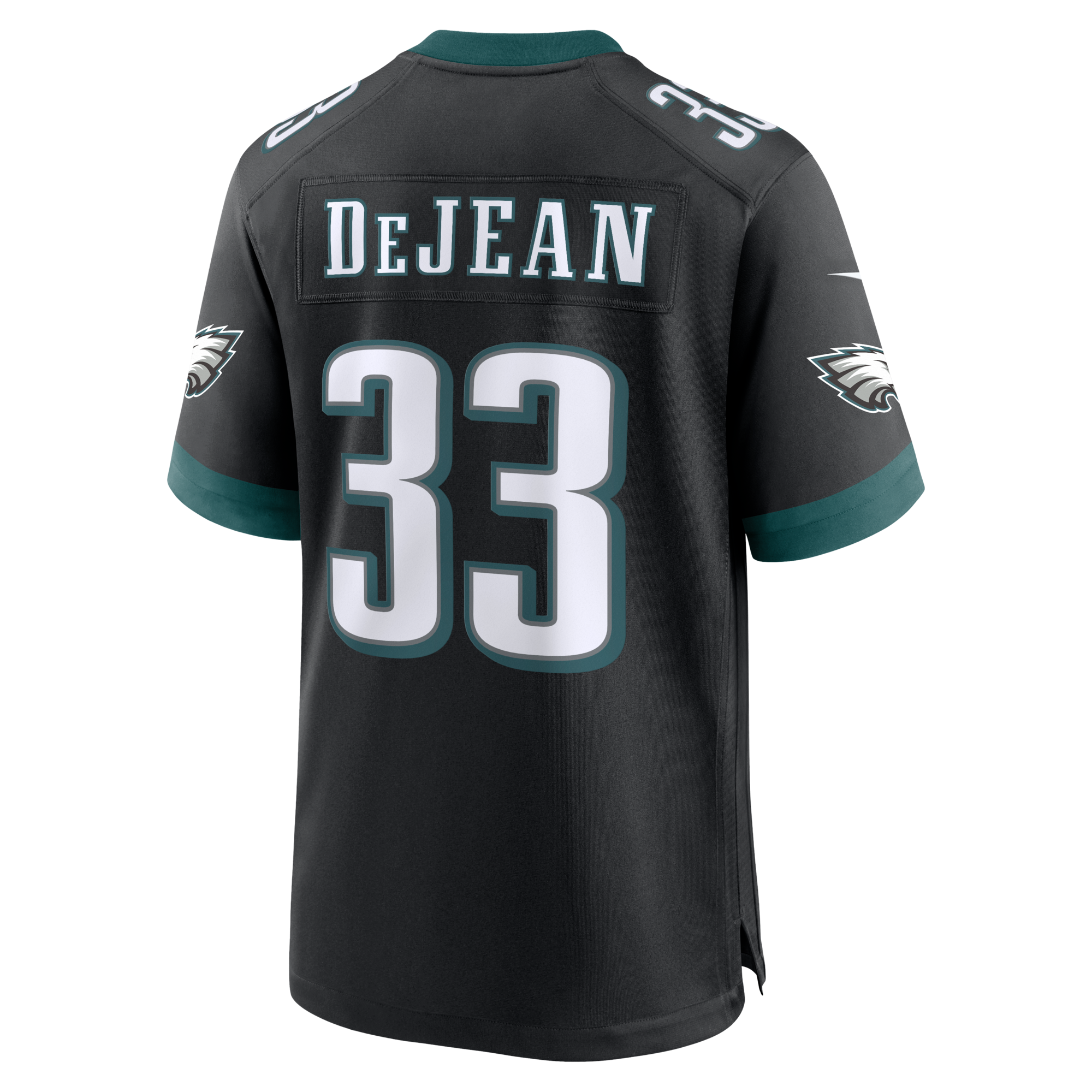 Philadelphia Eagles Cooper DeJean Nike Black Alternate Game Jersey