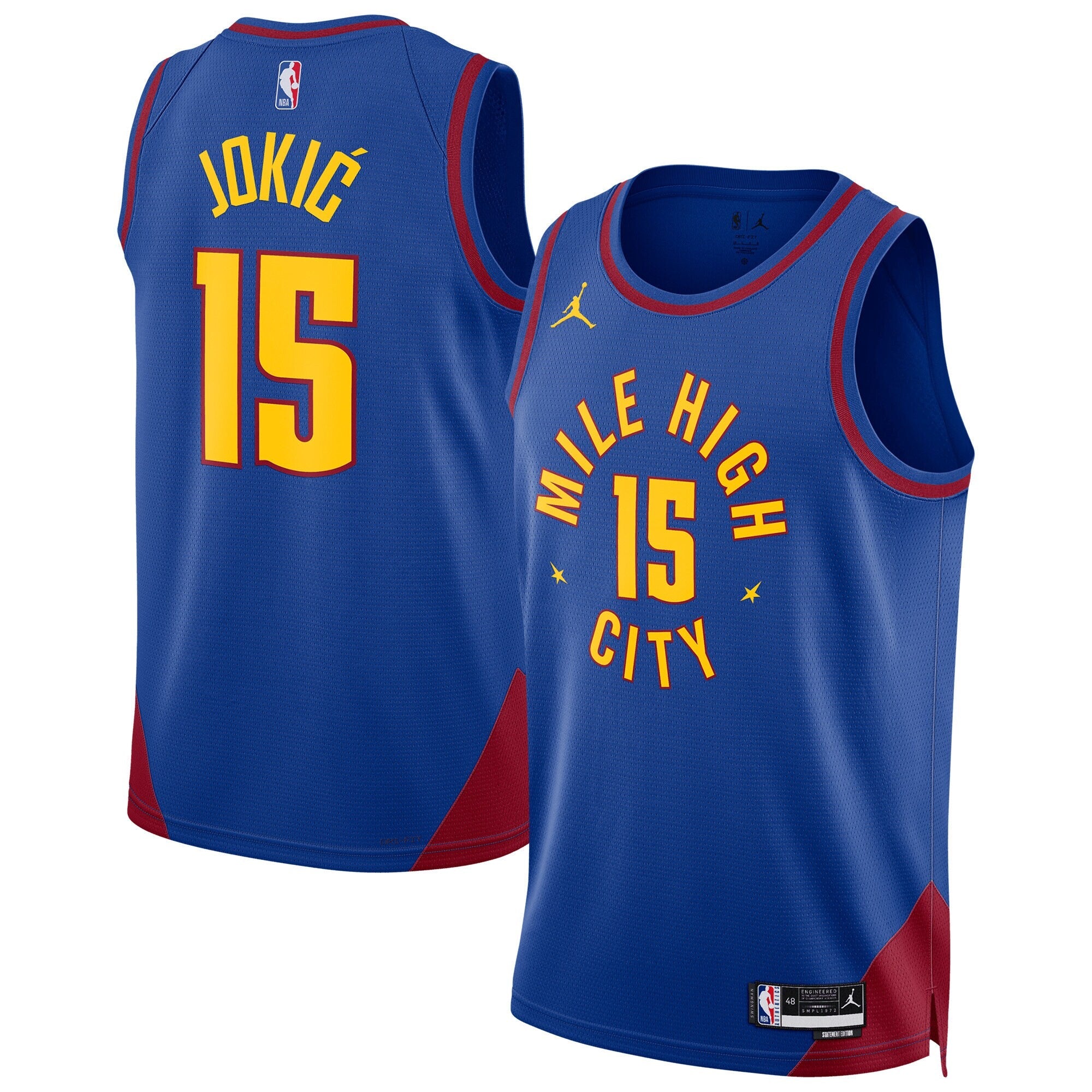 Denver Nuggets Jordan Brand Statement Swingman Jersey - Jokic