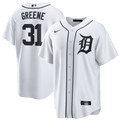 Detroit Tigers Riley Greene Nike White Home Replica Jersey