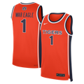 Nike Orange Auburn Tigers #1 Alternate War Eagle Replica Basketball Jersey