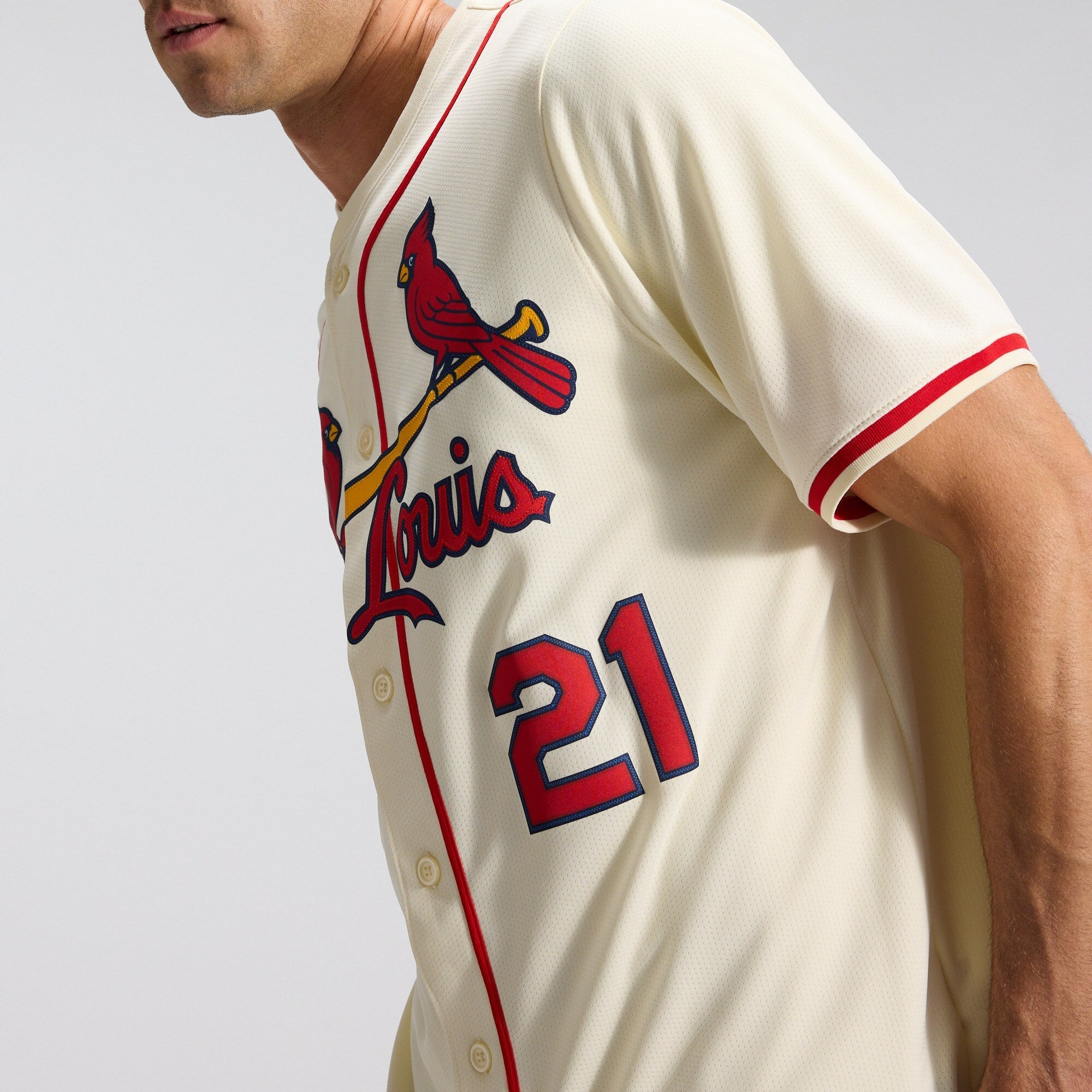 St. Louis Cardinals Lars Nootbaar Nike Cream Alternate 2 Limited Jersey