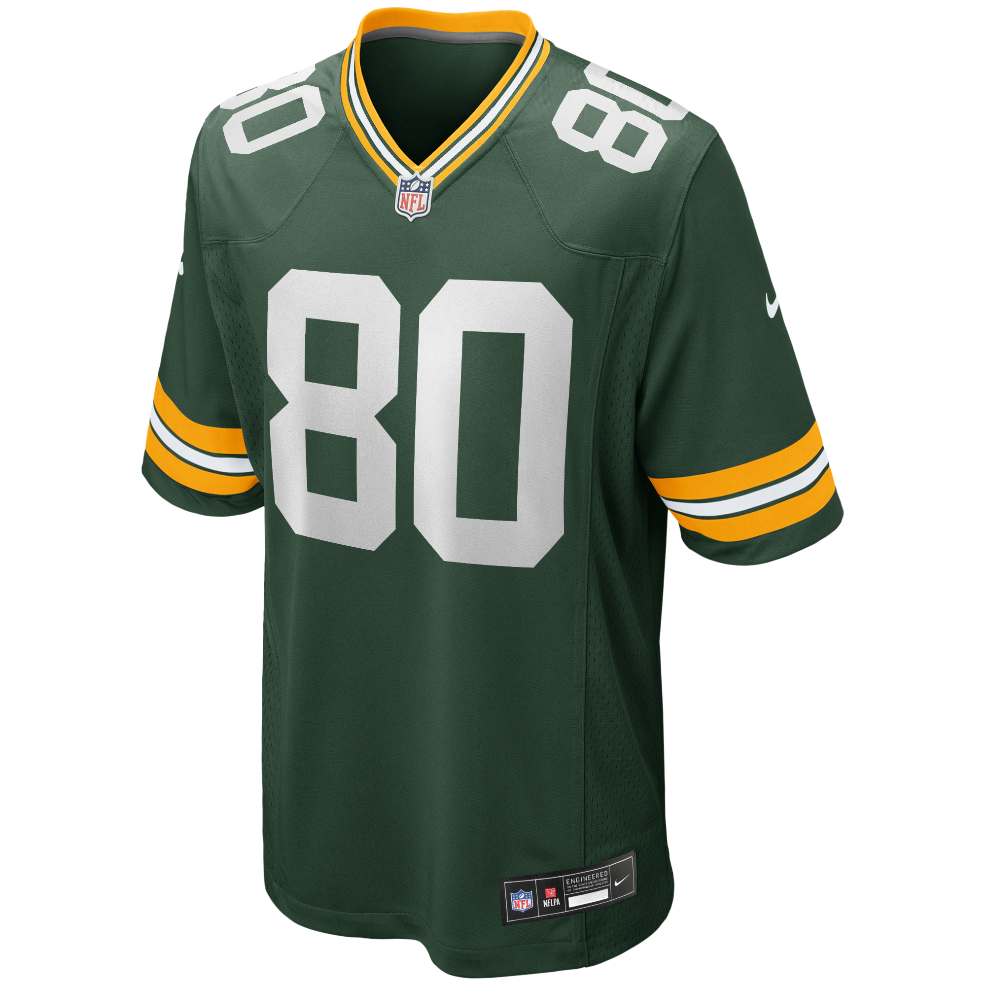 Green Bay Packers Donald Driver Nike Green Game Retired Player Jersey