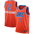 Oklahoma City Thunder Nike Replica Statement Swingman Jersey - Shai Gilgeous-Alexander