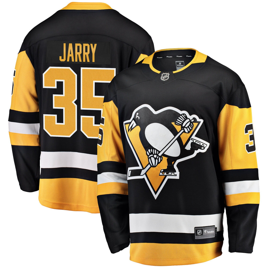 Pittsburgh Penguins Tristan Jarry Fanatics Black Home Breakaway Player Jersey