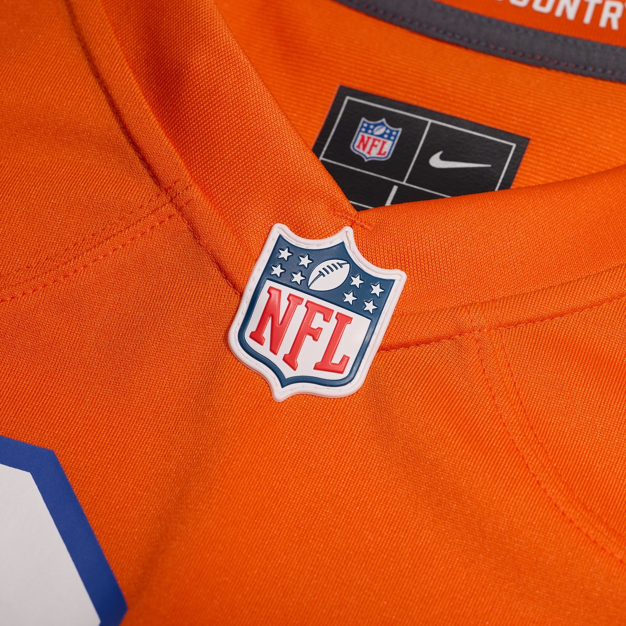 Denver Broncos Quinn Meinerz Nike Orange Alternate Game Jersey