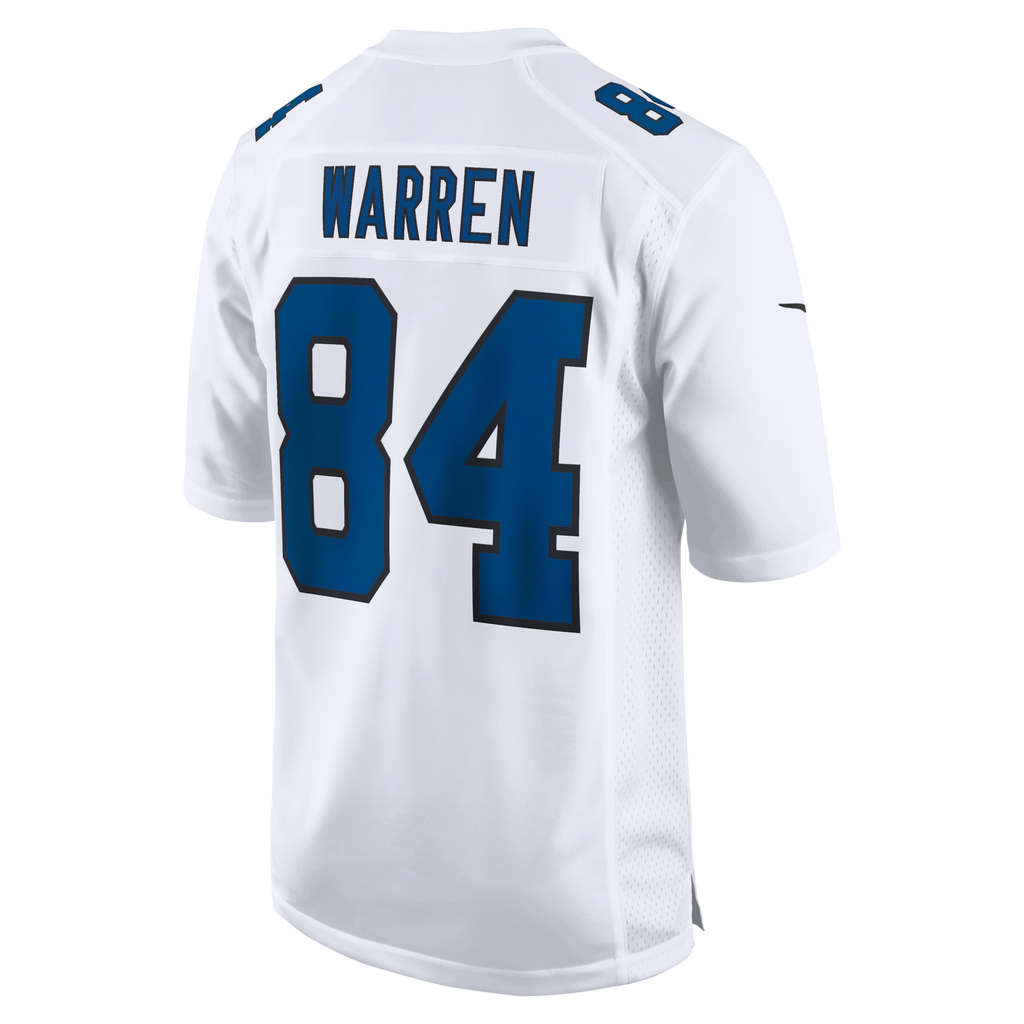 Indianapolis Colts Tyler Warren Nike Tundra White Fashion Game Jersey