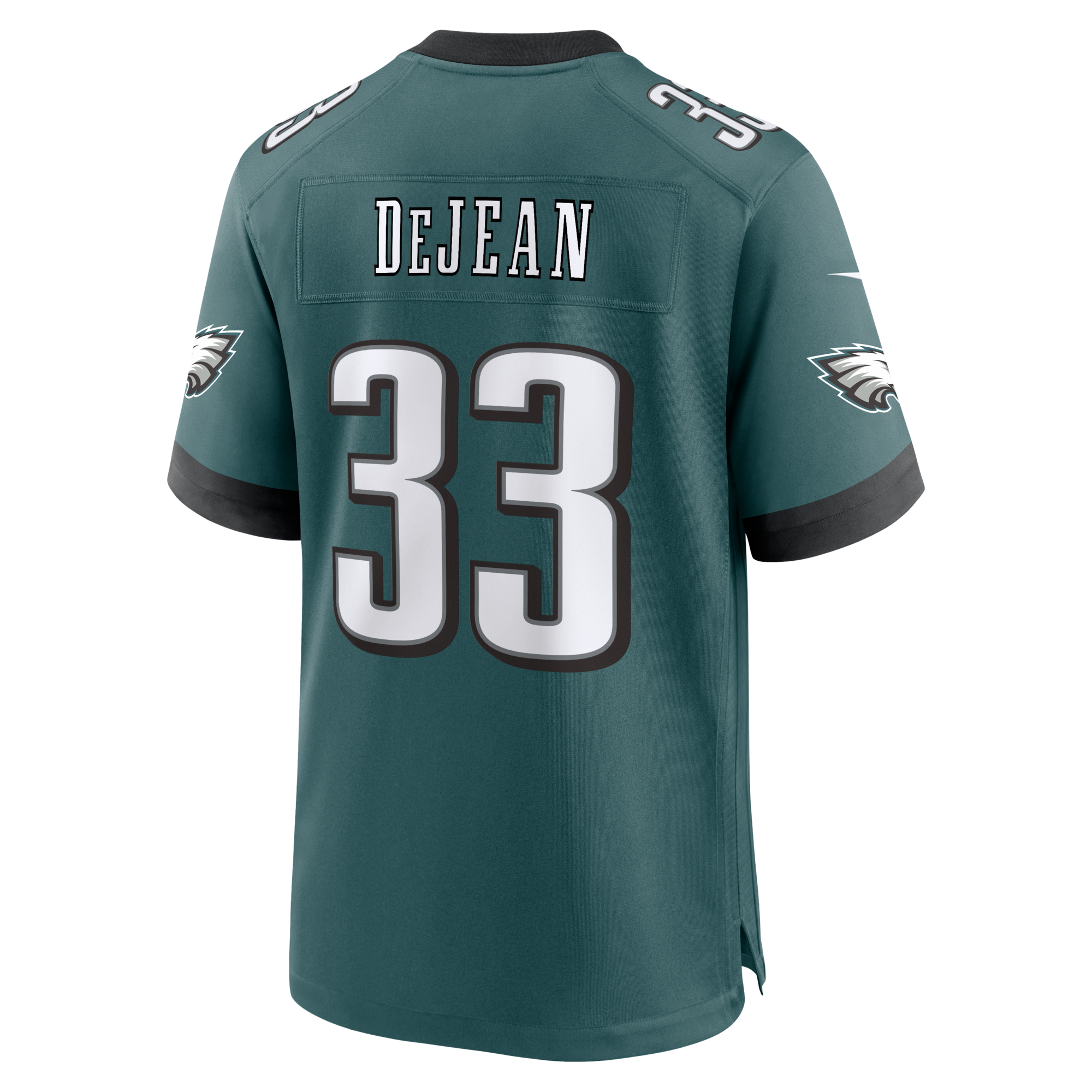 Philadelphia Eagles Cooper DeJean Nike Midnight Green Team Game Jersey