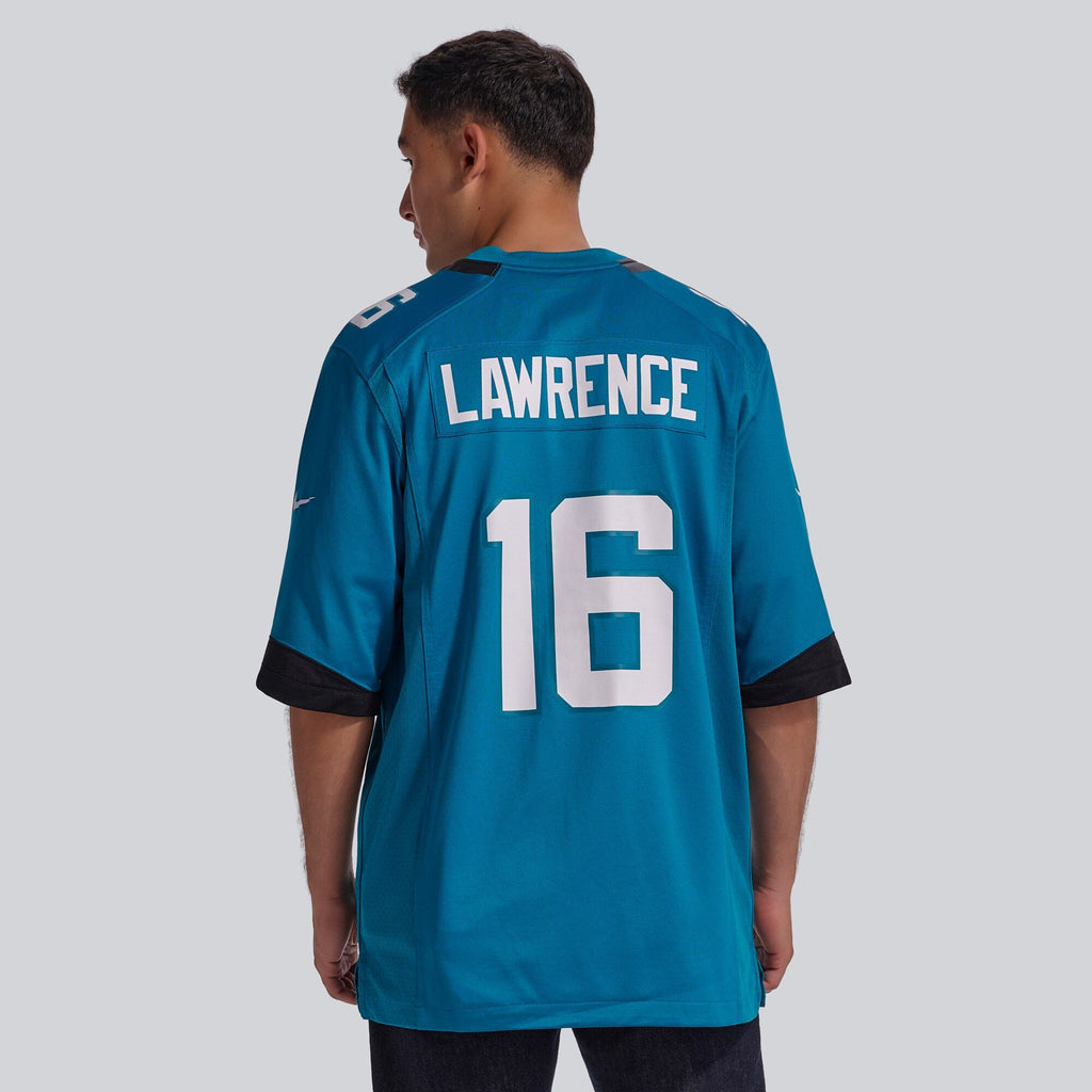 Jacksonville Jaguars Trevor Lawrence Nike Teal Home Game Jersey