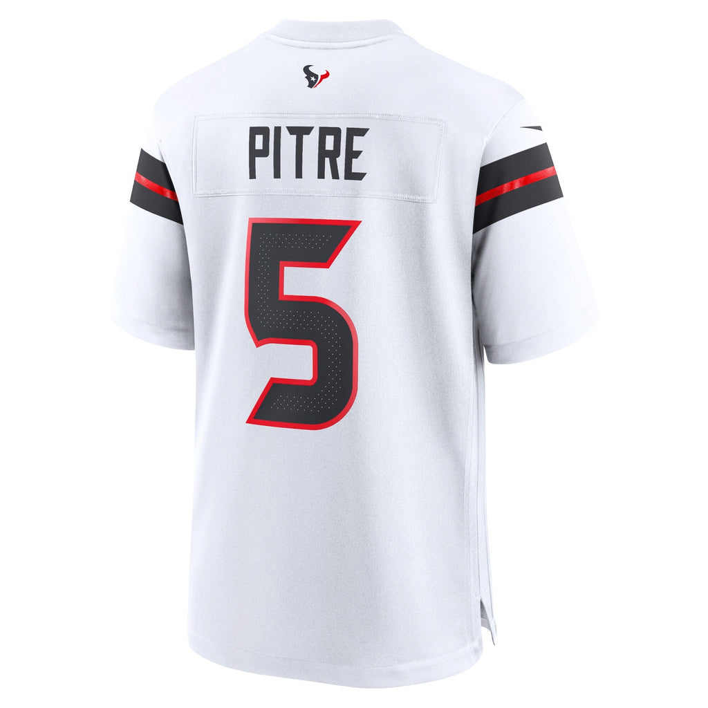 Houston Texans Jalen Pitre Nike White Game Jersey