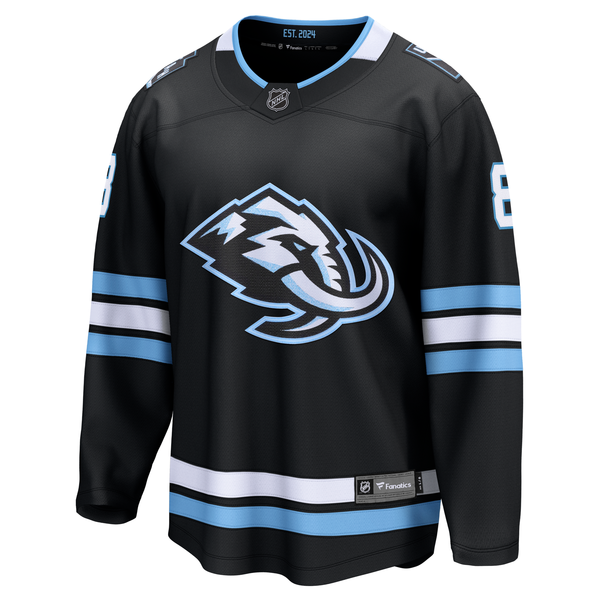 Utah Mammoth Nick Schmaltz Fanatics Black Home Breakaway Player Jersey
