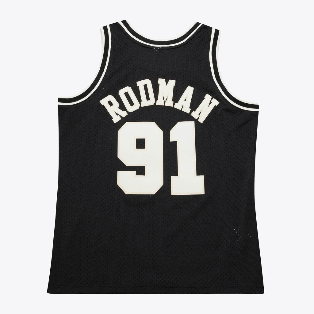 Chicago Bulls Mitchell & Ness Off Court Swingman Jersey Dennis Rodman 1997
