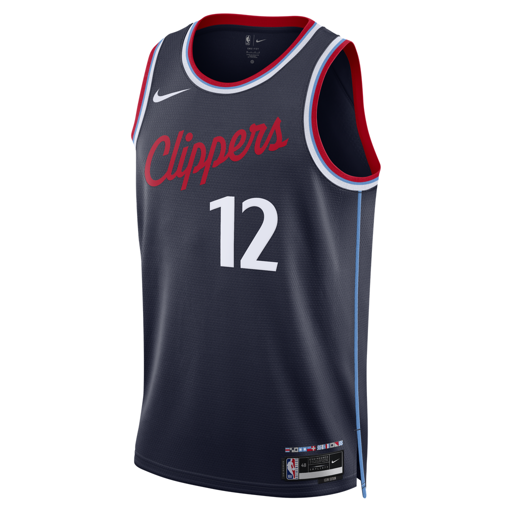 Los Angeles Clippers Nike Replica Icon Edition Swingman Jersey - Navy - Nick Martinelli