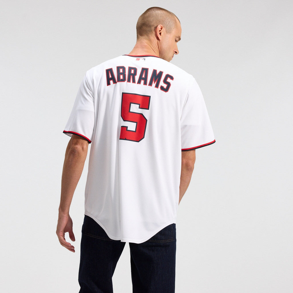 Washington Nationals CJ Abrams Nike White Home Replica Jersey