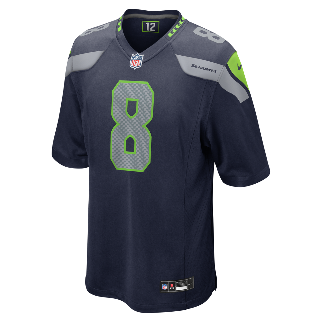 Seattle Seahawks Jadarian Price Nike College Navy 2026 NFL Draft First Round Pick No. 32 Team Game Jersey
