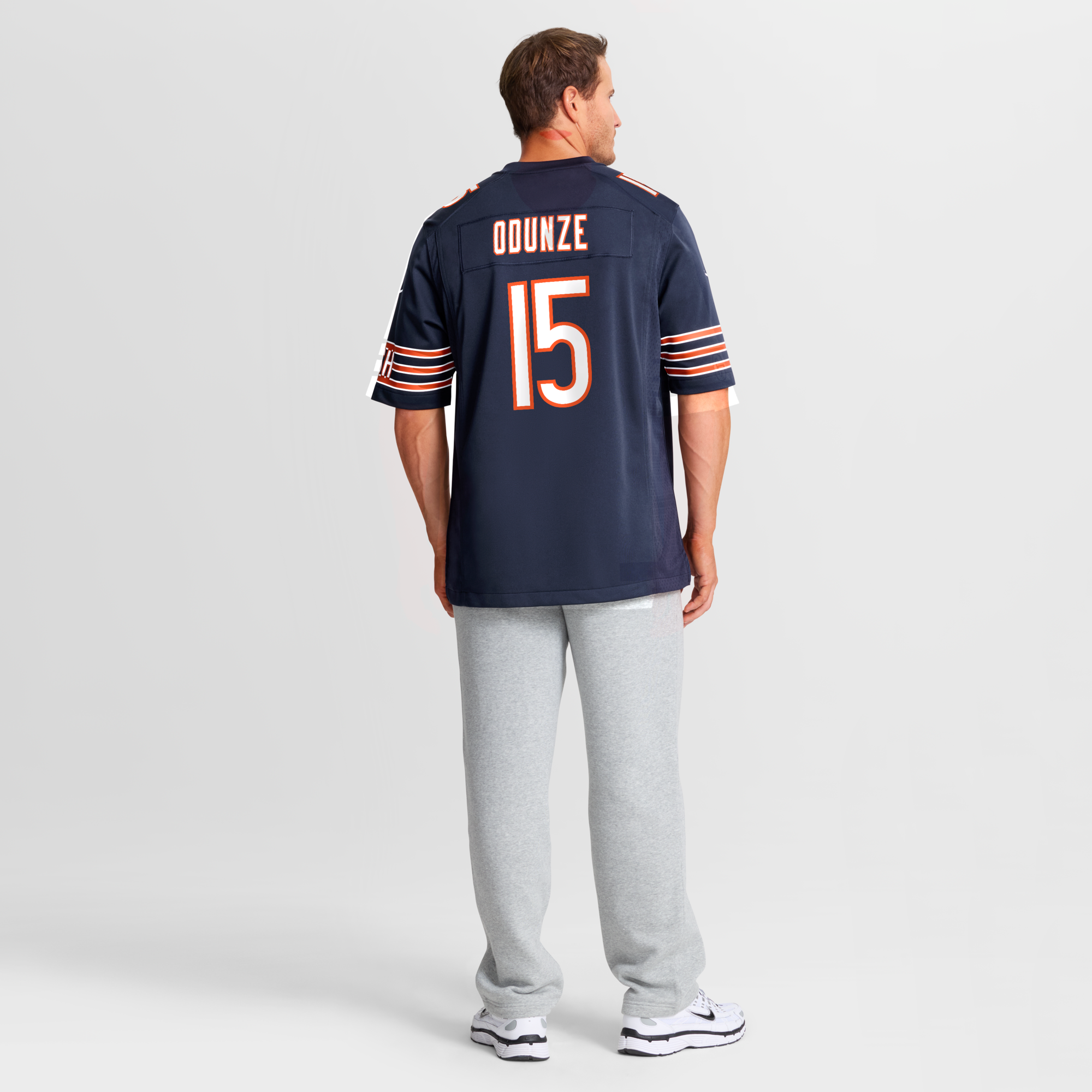 Chicago Bears Rome Odunze Nike Navy Player Game Jersey