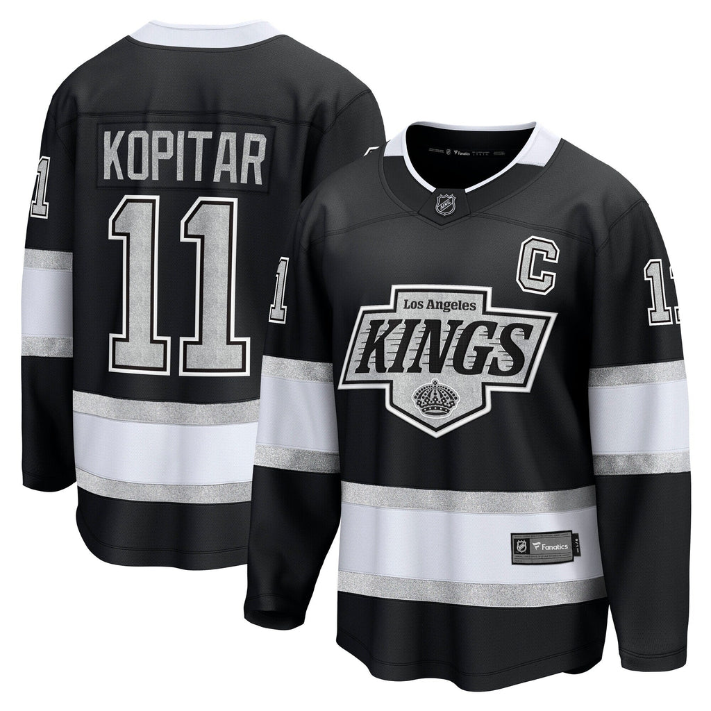 Los Angeles Kings Anze Kopitar Fanatics Black Home Premier Breakaway Player Jersey