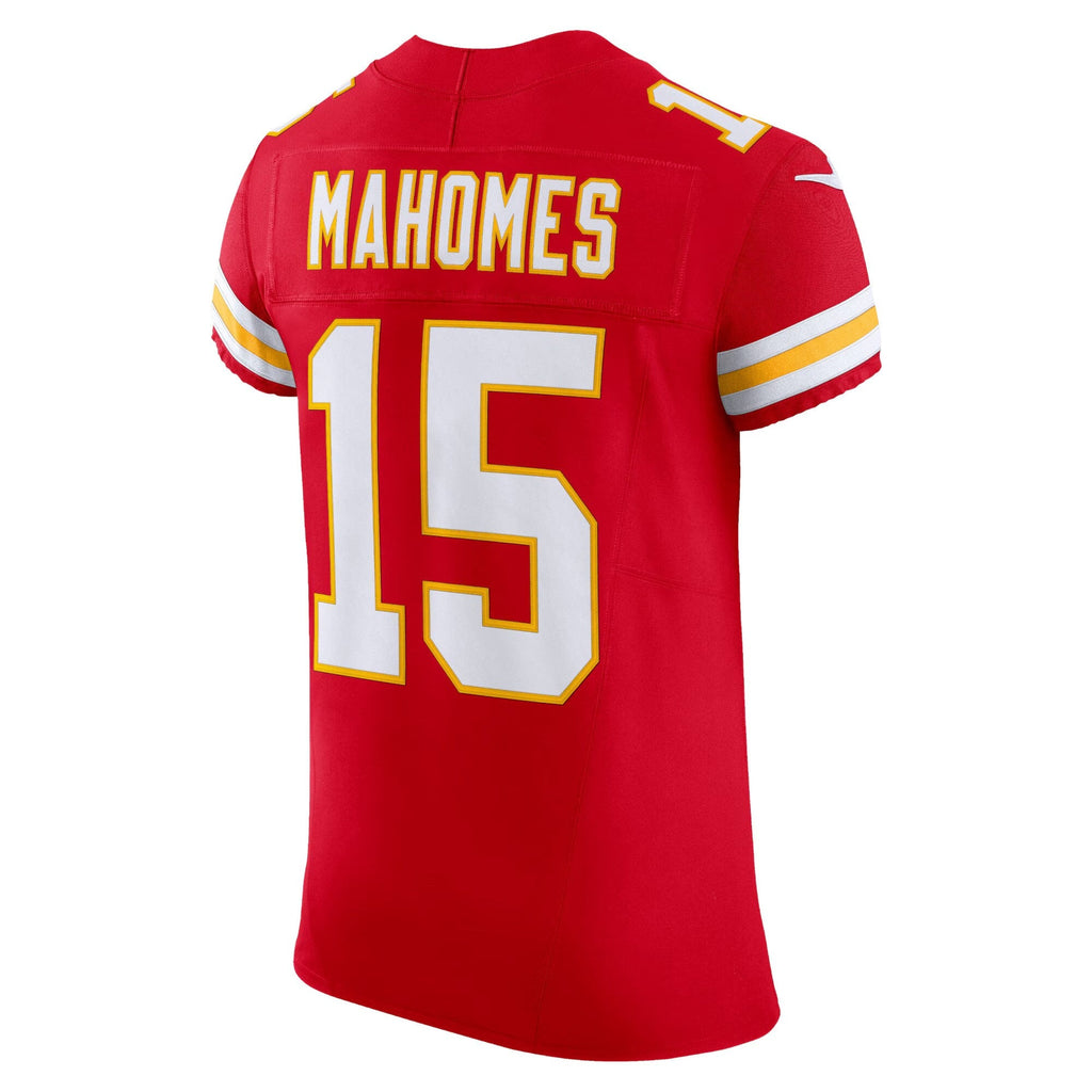 Kansas City Chiefs Patrick Mahomes Nike Red Team Vapor F.U.S.E. Elite Jersey