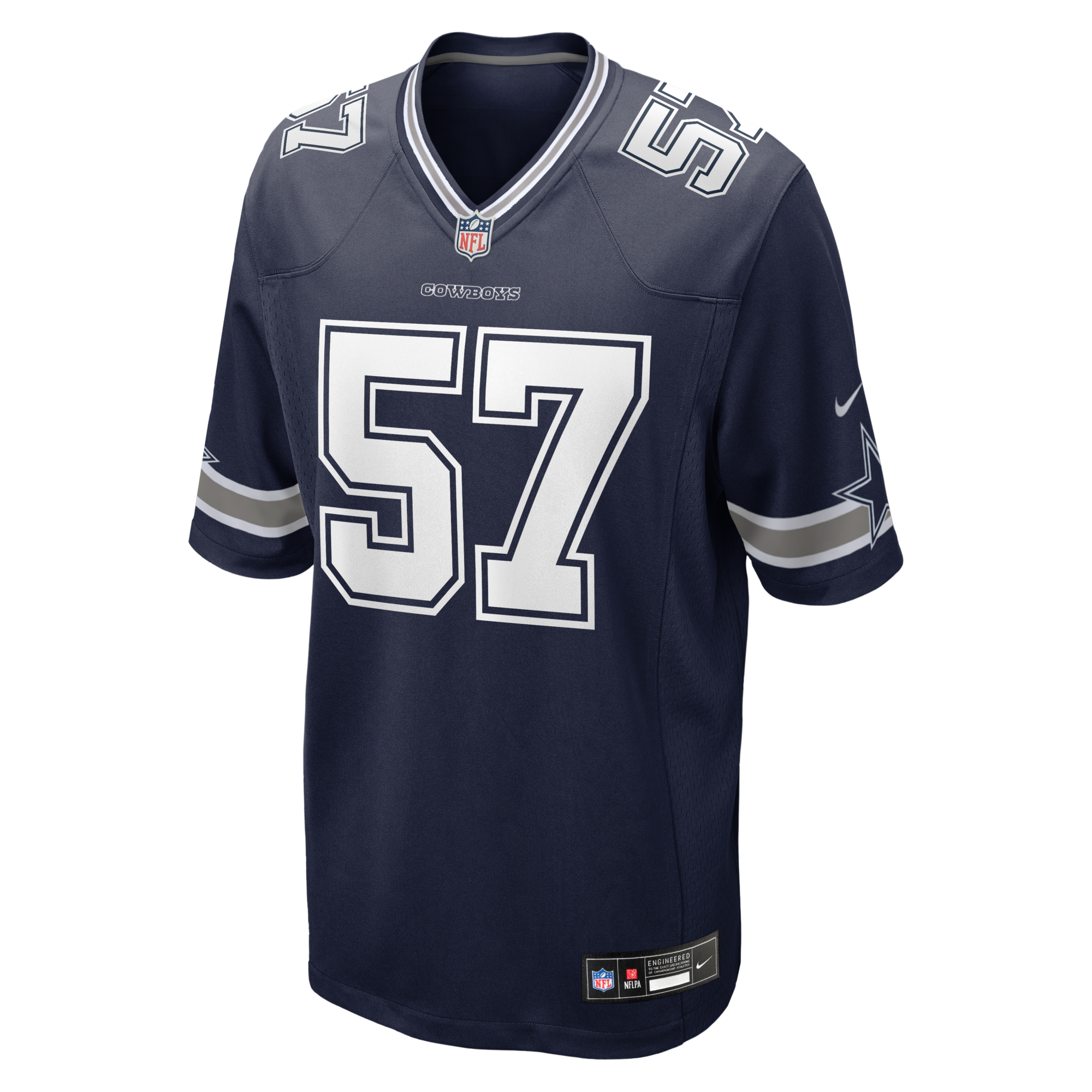 Dallas Cowboys Malachi Lawrence Nike Navy 2026 NFL Draft First Round Pick No. 20 Team Game Jersey