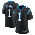 Carolina Panthers Cam Newton Nike Black Team Retired Game Jersey
