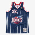 Houston Rockets Mitchell & Ness Swingman Jersey Road Clyde Drexler 1996-97