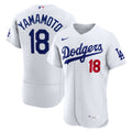Los Angeles Dodgers Yoshinobu Yamamoto Nike White Home Authentic Jersey