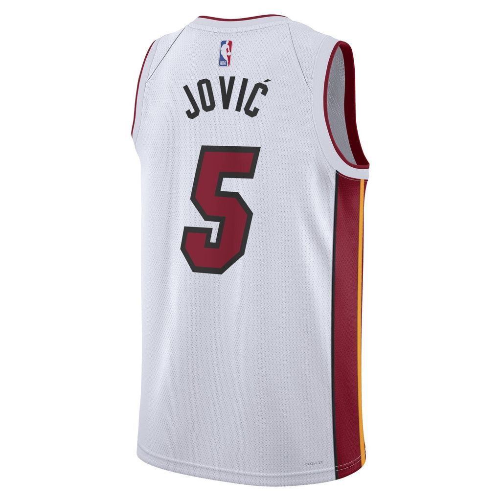 Miami Heat Nike Association Edition Swingman Jersey - White - Nikola Jovi?