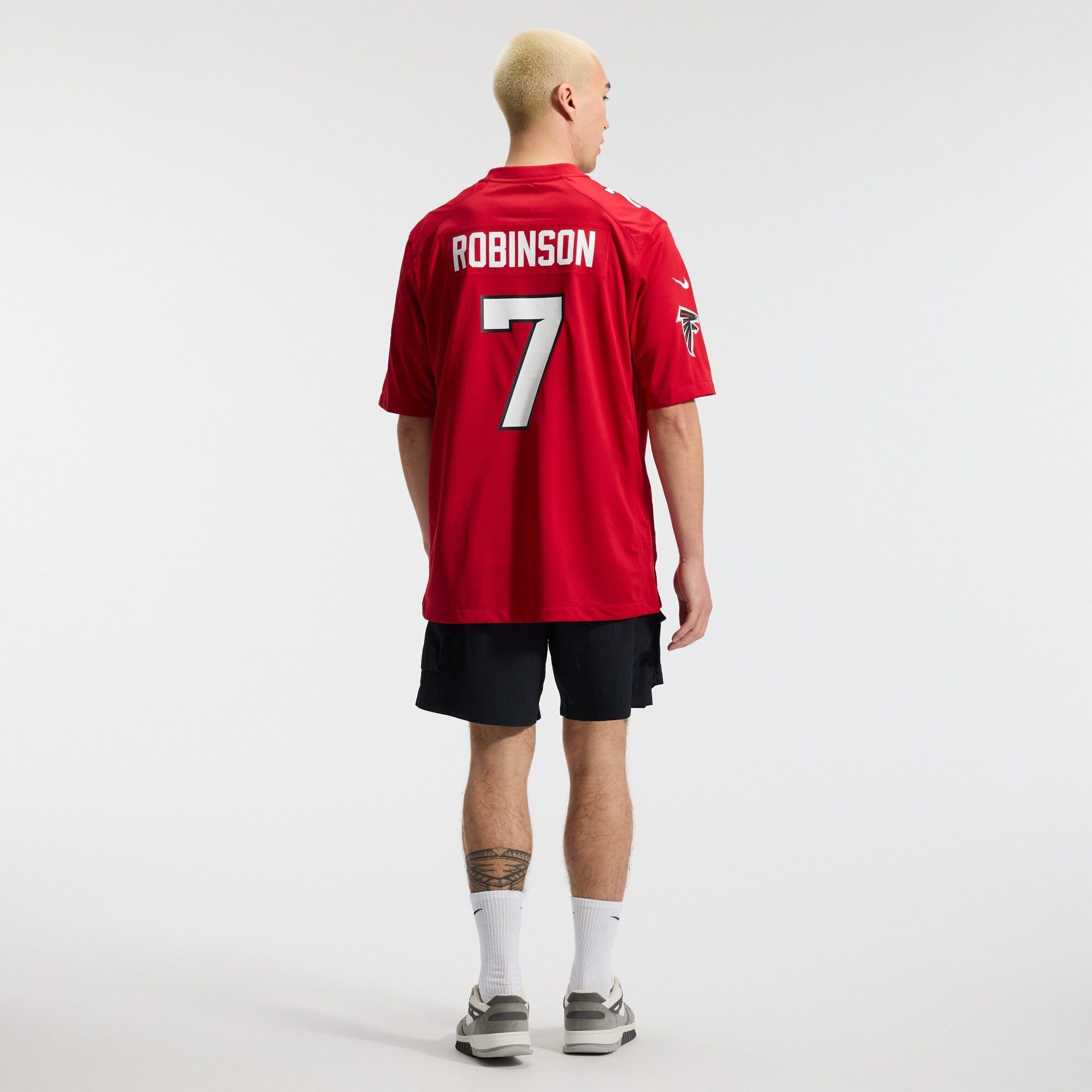 Atlanta Falcons Bijan Robinson Nike Red Game Jersey