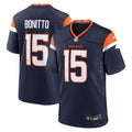 Denver Broncos Nik Bonitto Nike Navy Alternate Game Jersey
