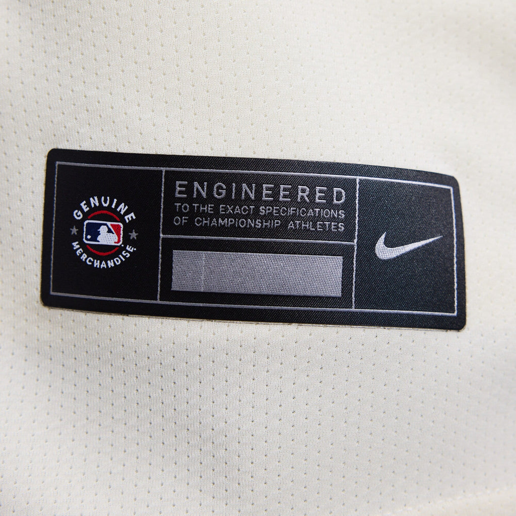 Milwaukee Brewers William Contreras Nike Cream Home Limited Player Jersey