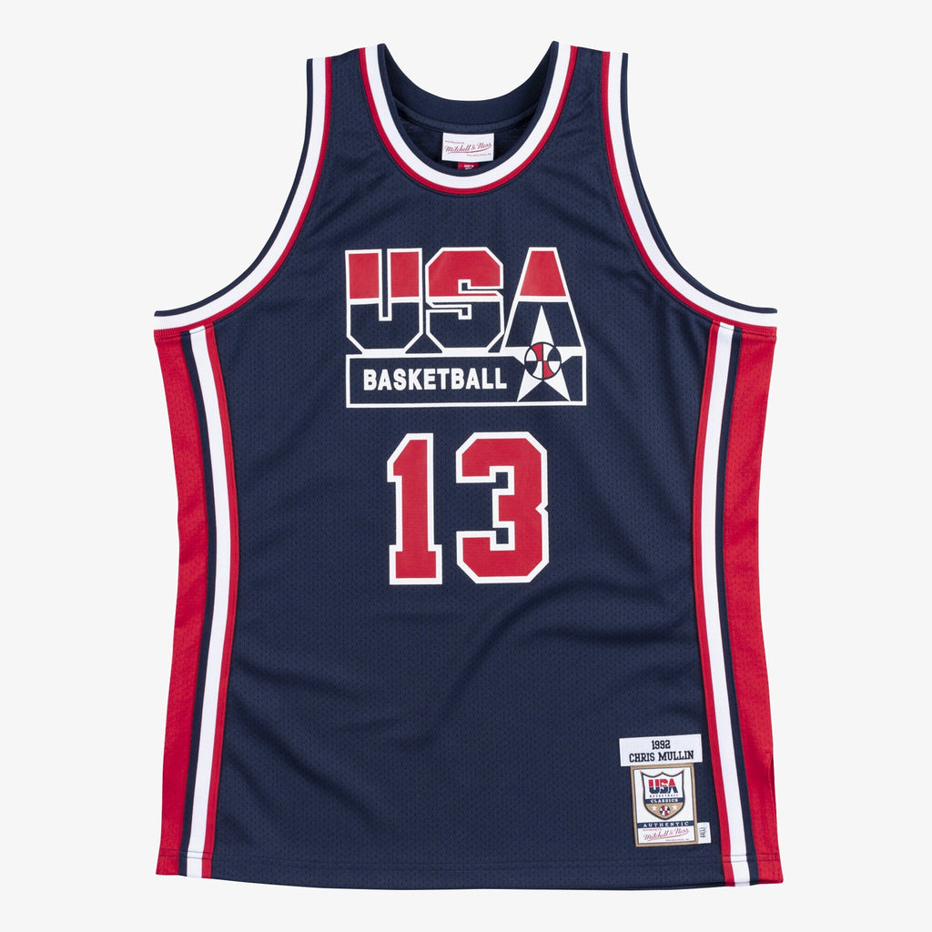 USA Basketball Mitchell & Ness Authentic Jersey Chris Mullin 1992