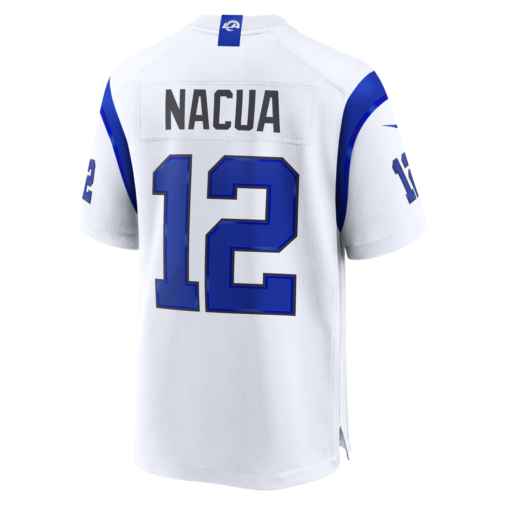 Los Angeles Rams Puka Nacua Nike Fearsome White Game Jersey