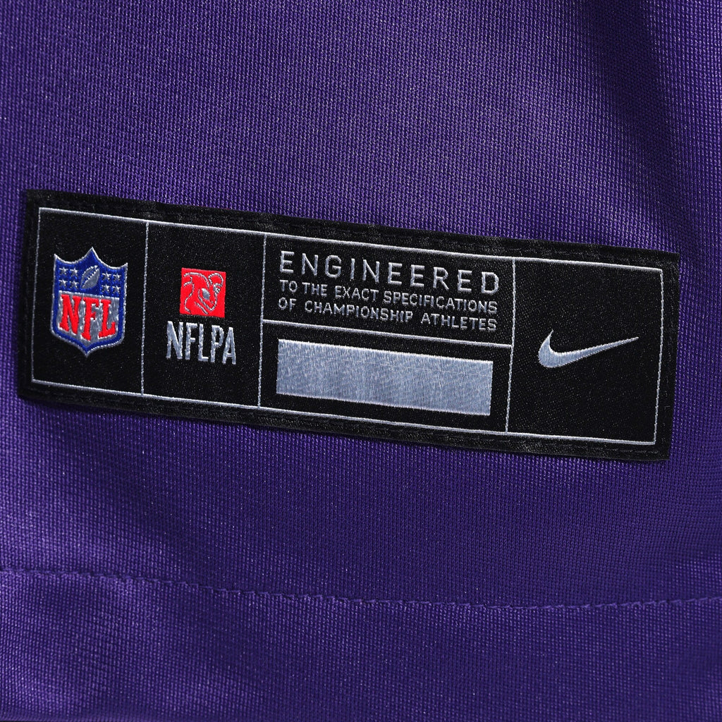 Minnesota Vikings Dallas Turner Nike Purple Player Game Jersey