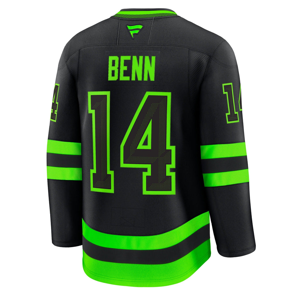 Dallas Stars Jamie Benn Fanatics Black Alternate Premium Jersey