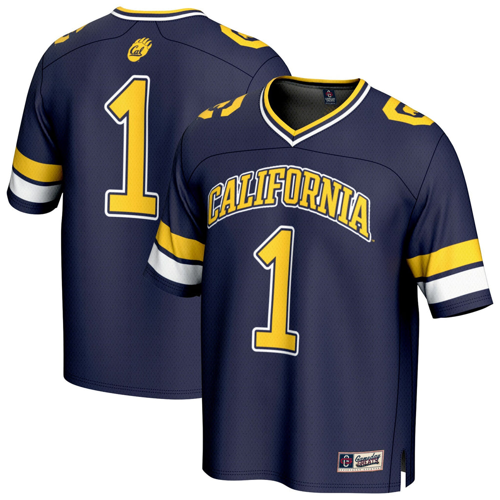 GameDay Greats #1 Navy Cal Bears Collegiate Football Fashion Jersey