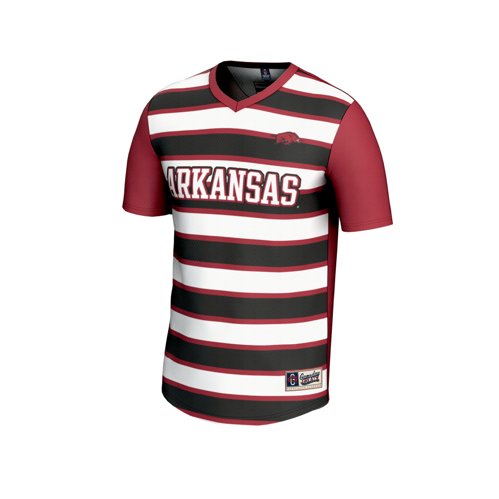 GameDay Greats #1 Cardinal Arkansas Razorbacks Lightweight Soccer Fashion Jersey