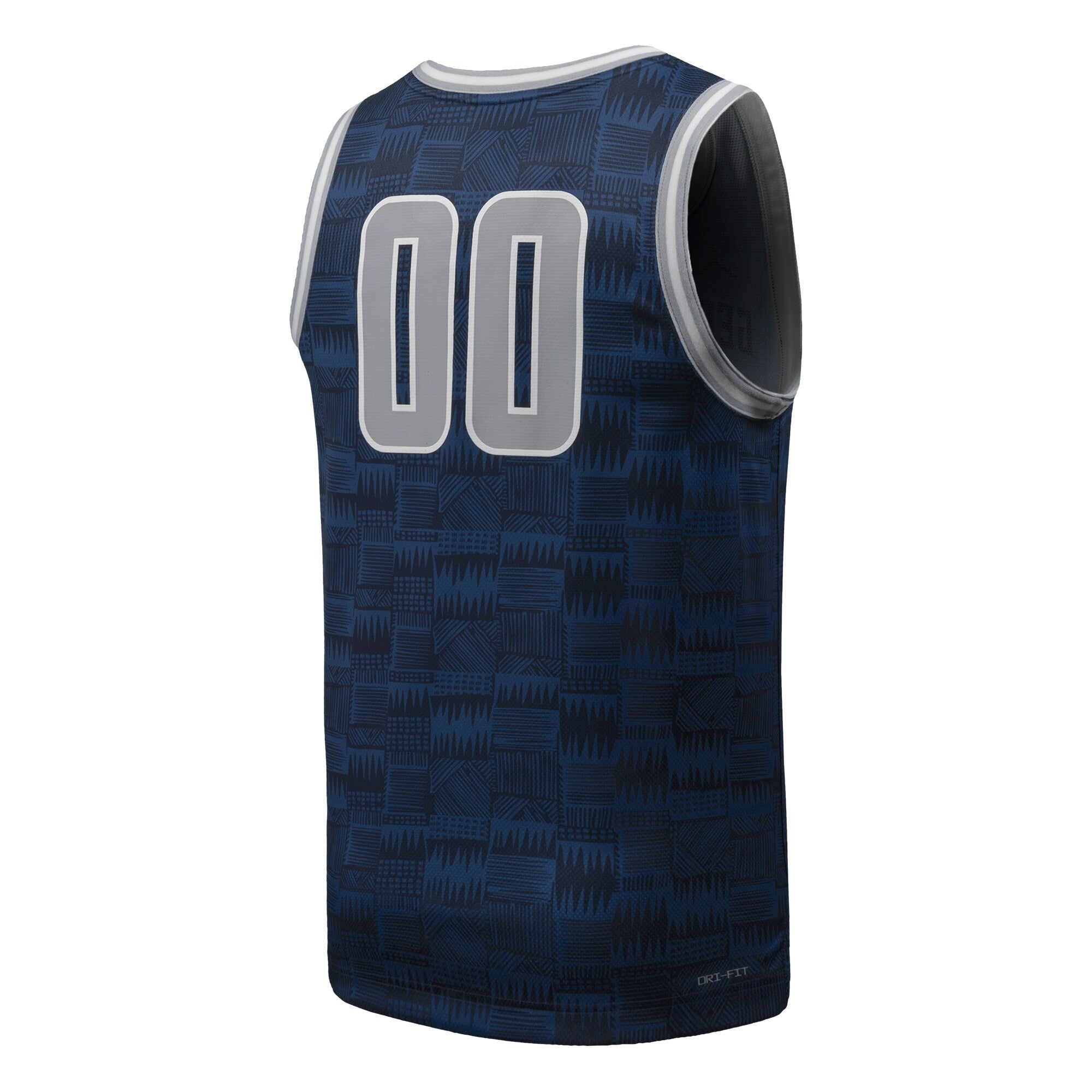Jordan Brand #00 Navy Georgetown Hoyas Replica Basketball Jersey